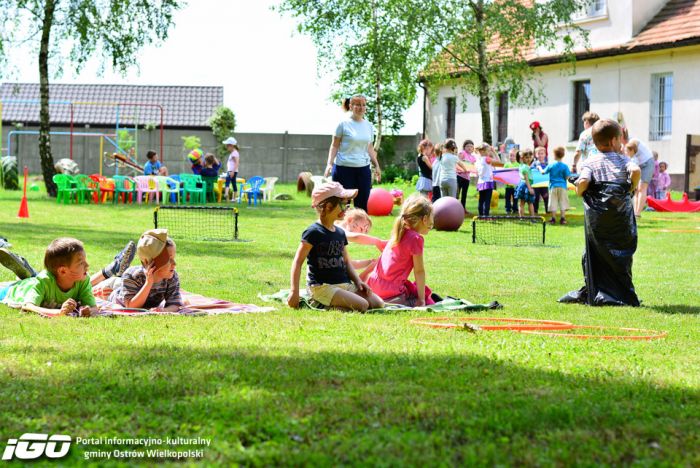 Dzień Dziecka w przedszkolu w Gorzycach Wielkich