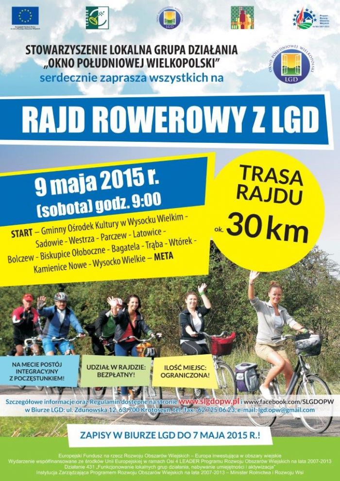 Rajd Rowerowy z LGD