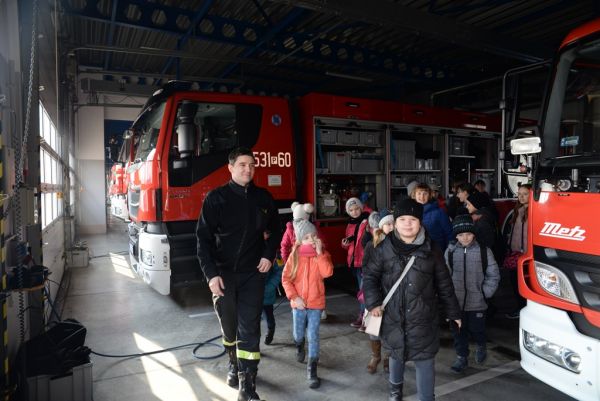 Zwiedzanie Straży Pożarnej