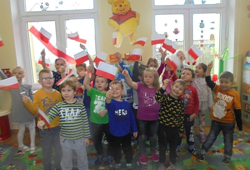 Patriotycznie w Przedszkolu w Biniewie