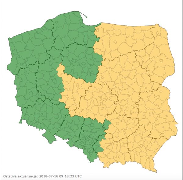 Nadchodzą kolejne ulewy? IMGW ostrzega