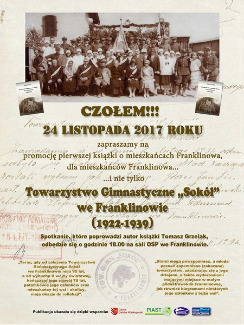 Towarzystwo Gimnastyczne &quot;Sokół&quot; we Franklinowie (1922-1939)