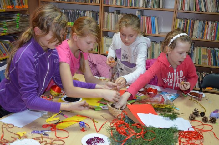 Warsztaty świąteczne w Gorzycach Wielkich