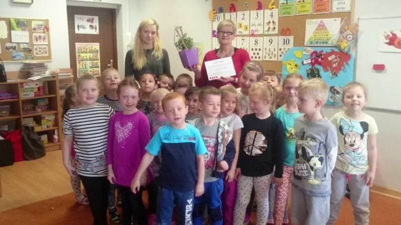 Certyfikat dla bibliotekarki w Wysocku Wielkim