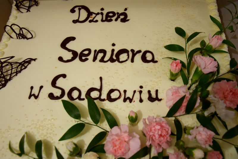 Dzień Seniora w Sadowiu. Świętowali najstarsi mieszkańcy miejscowości.