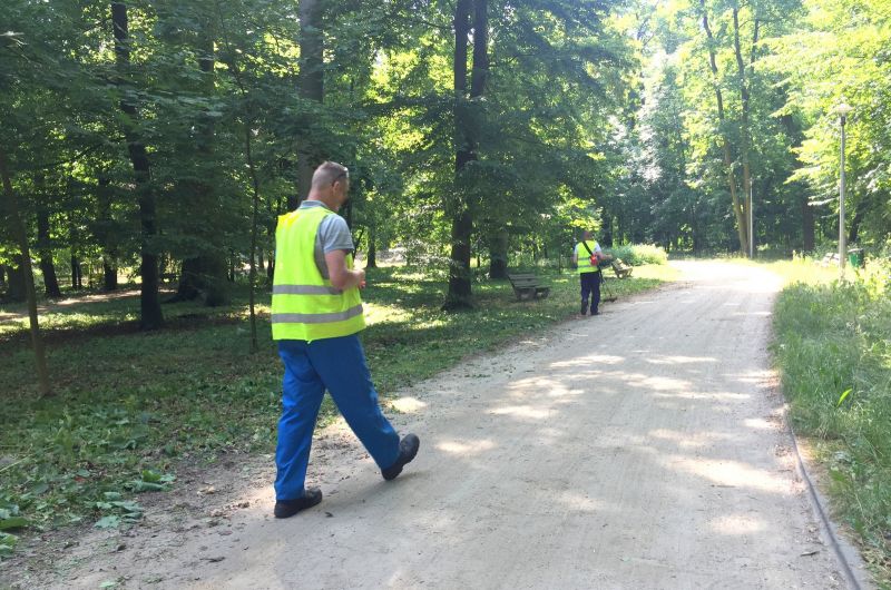 Więźniowie uporządkują parki w Gorzycach Wielkich i Wysocku Wielkim