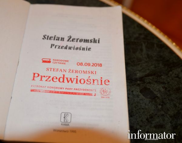 Narodowe Czytanie &quot;Przedwiośnia&quot;