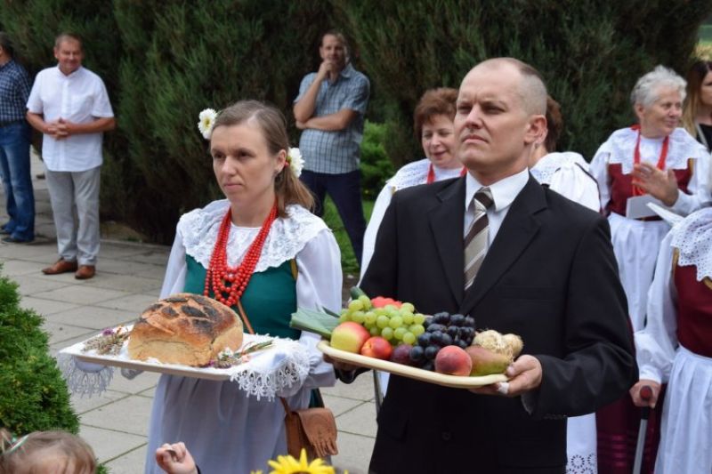 Dożynki parafialne w Łąkocinach