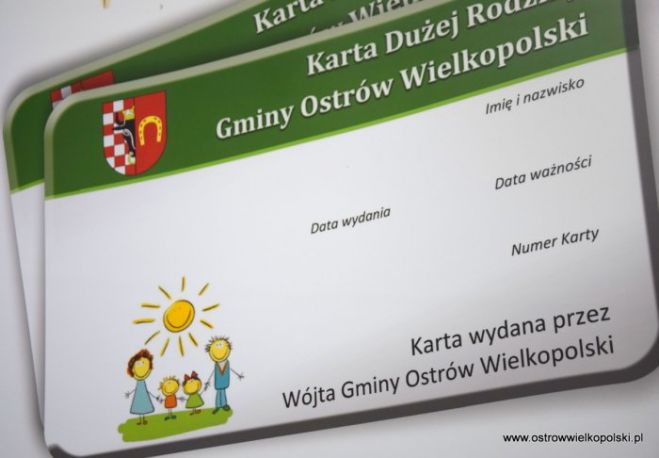 Karta Dużej Rodziny. Zachęcamy rodziny wielodzietne do składania wniosków.