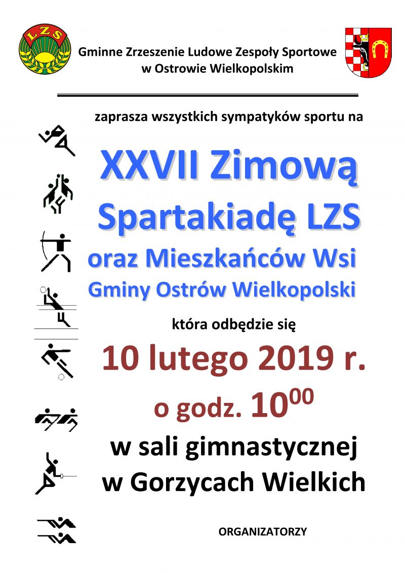 Zimowa spartakiada LZS i Mieszkańców Gminy