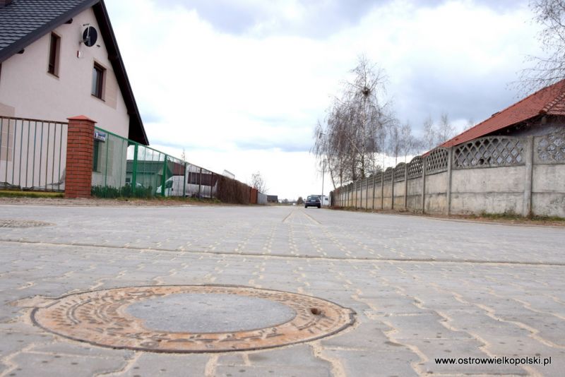 Ul. Leśna w Zacharzewie, II etap budowy zakończony