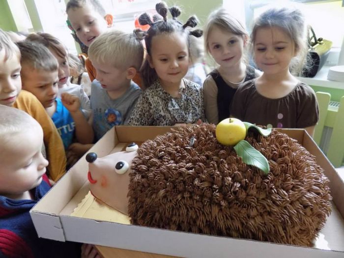 Dzień Jeża w Zespole Szkolno - Przedszkolnym w Wysocku Wielkim .