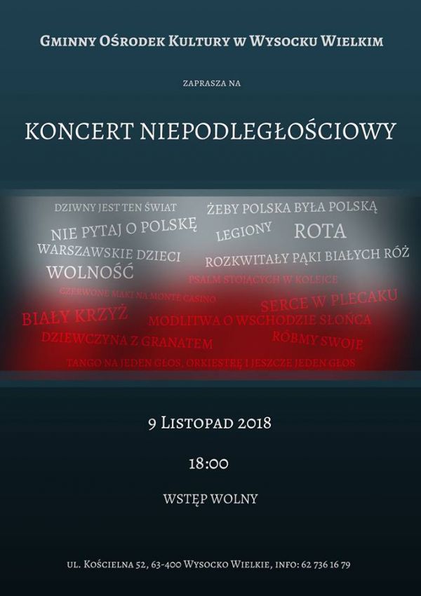 Koncert niepodległościowy